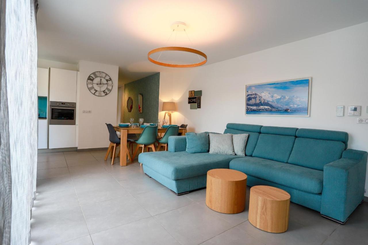 Le Bleu Du Lac 3 Etoiles - Secteur Recherche, Calme & Familiale, A 300M Du Lac & De La Vieille Ville, Garage Prive Annecy Eksteriør billede